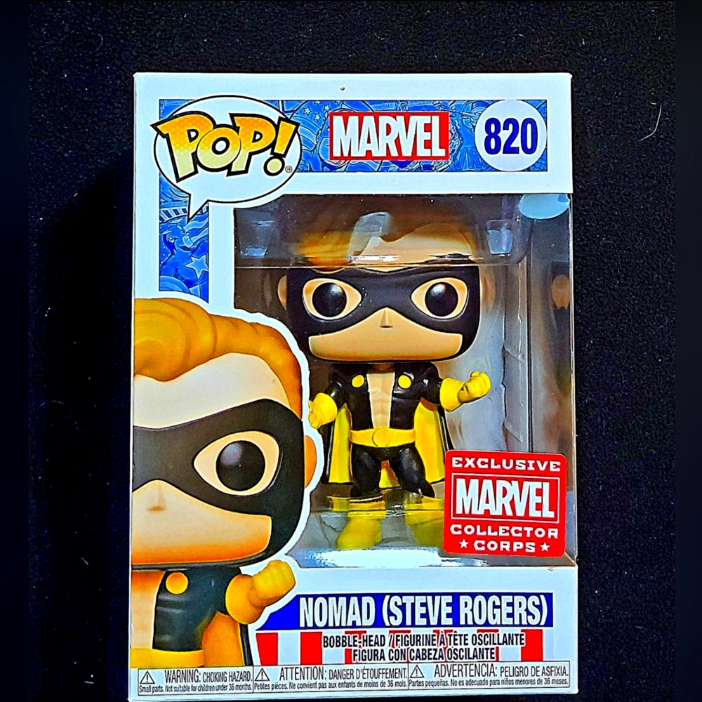 Funko 820 Nomad Doomsday Steve Rogers Captain America MCC Excl